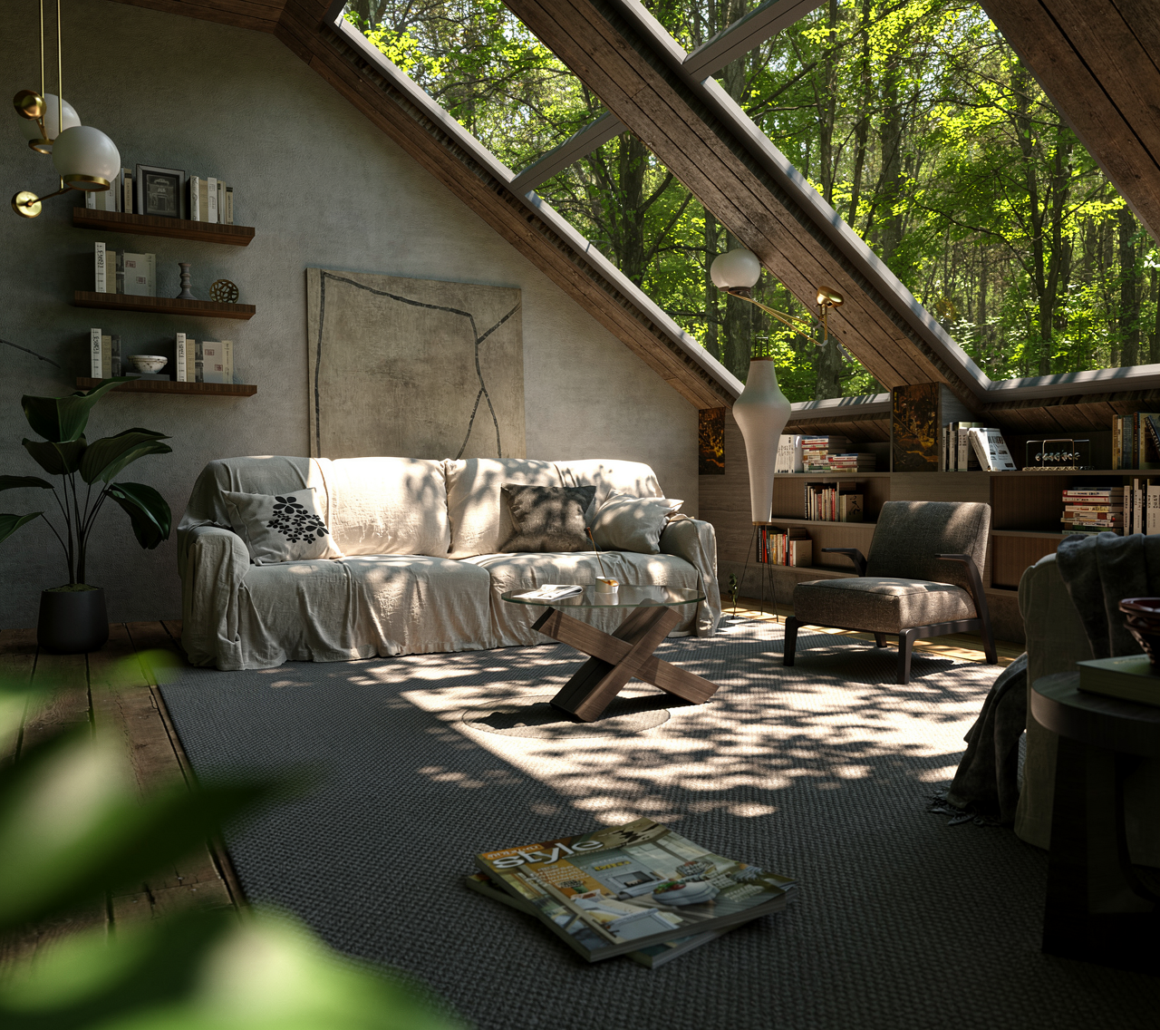 Finished render