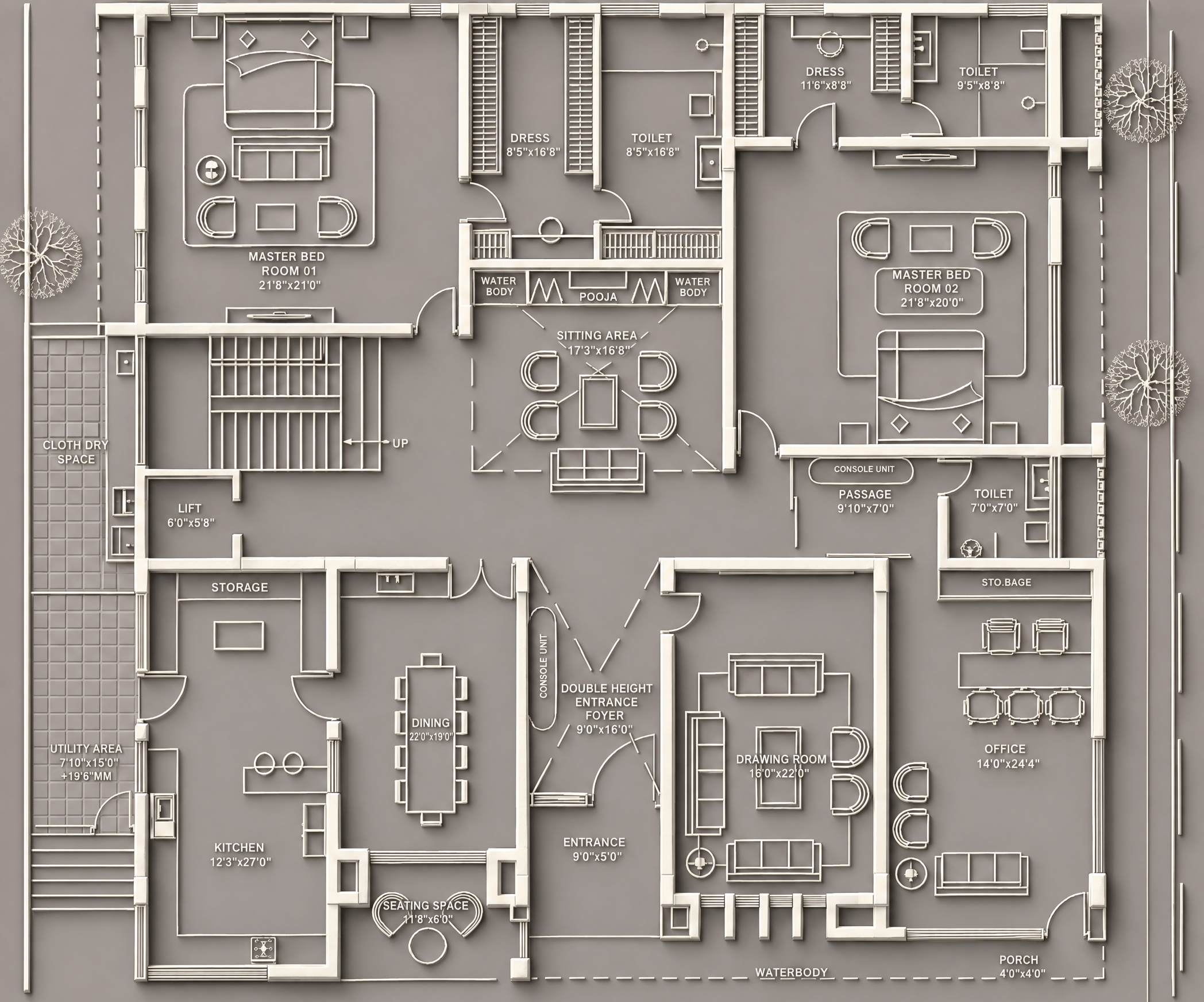 Finished render